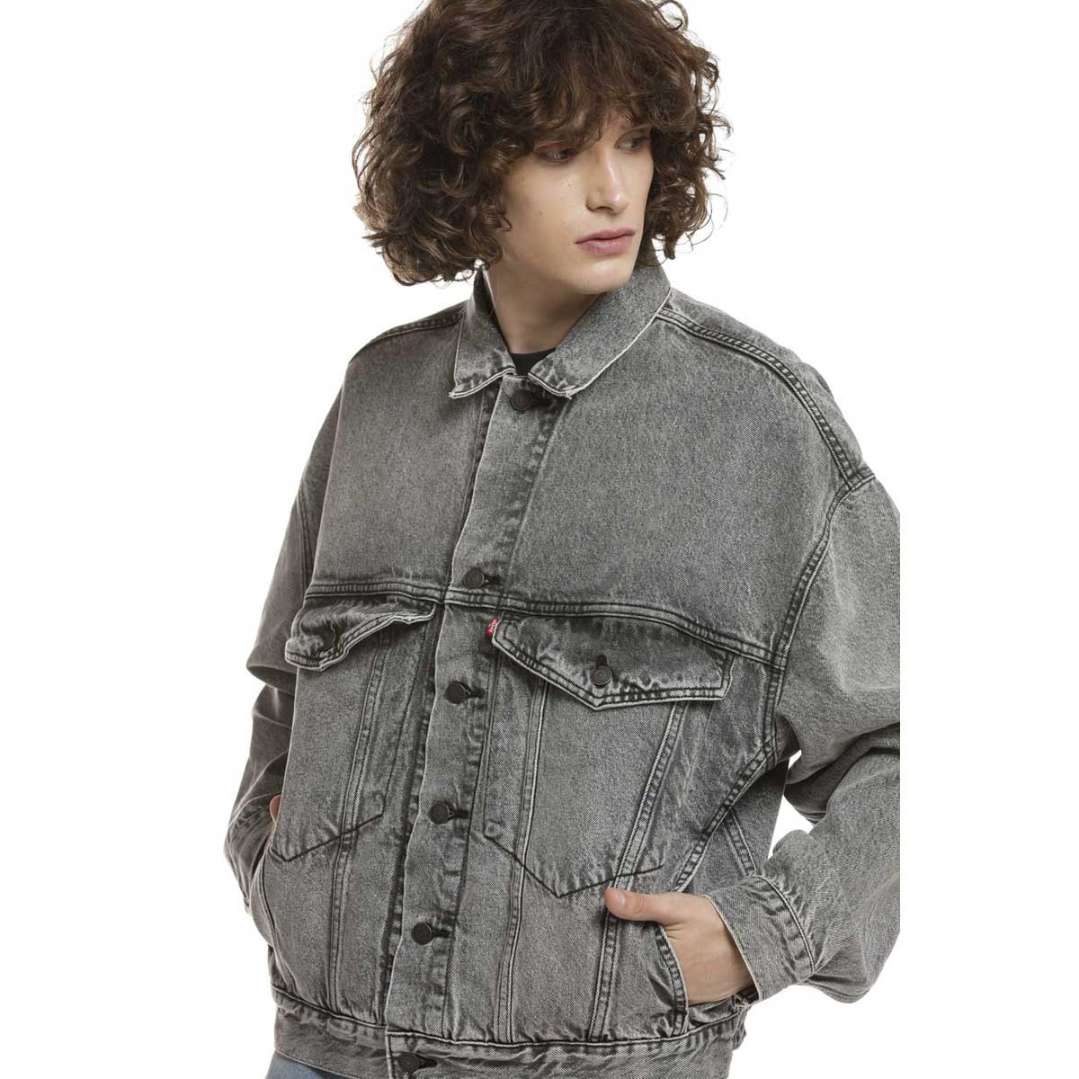 Chamarra Trucker Gris para Caballero Levi's