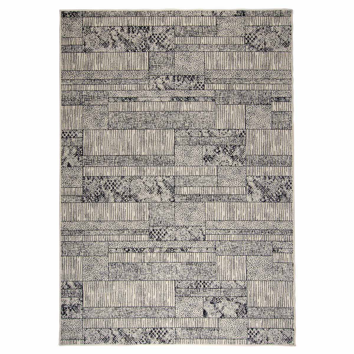 Tapete Abadi Pavel 04 Beige Azul 1.80 X 1.20