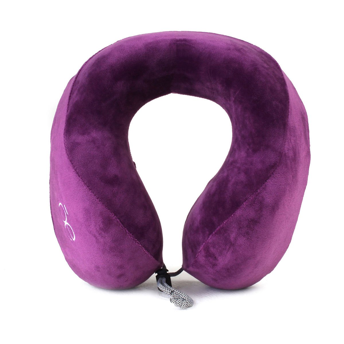 Almohada de Viaje Ergonómica con Antifaz Morado Cloe