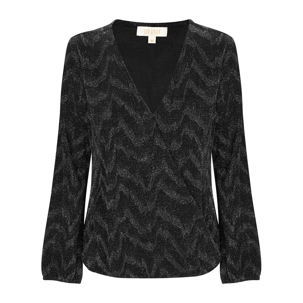 Blusa Cruzada Lurex Lifestyler
