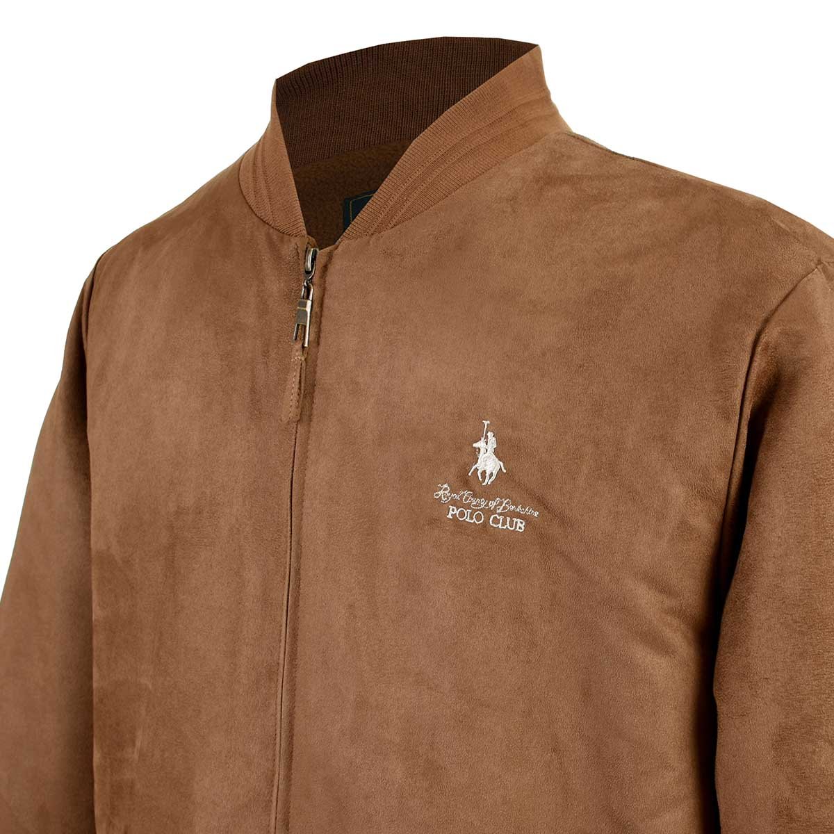 Chamarra Café Polo Club