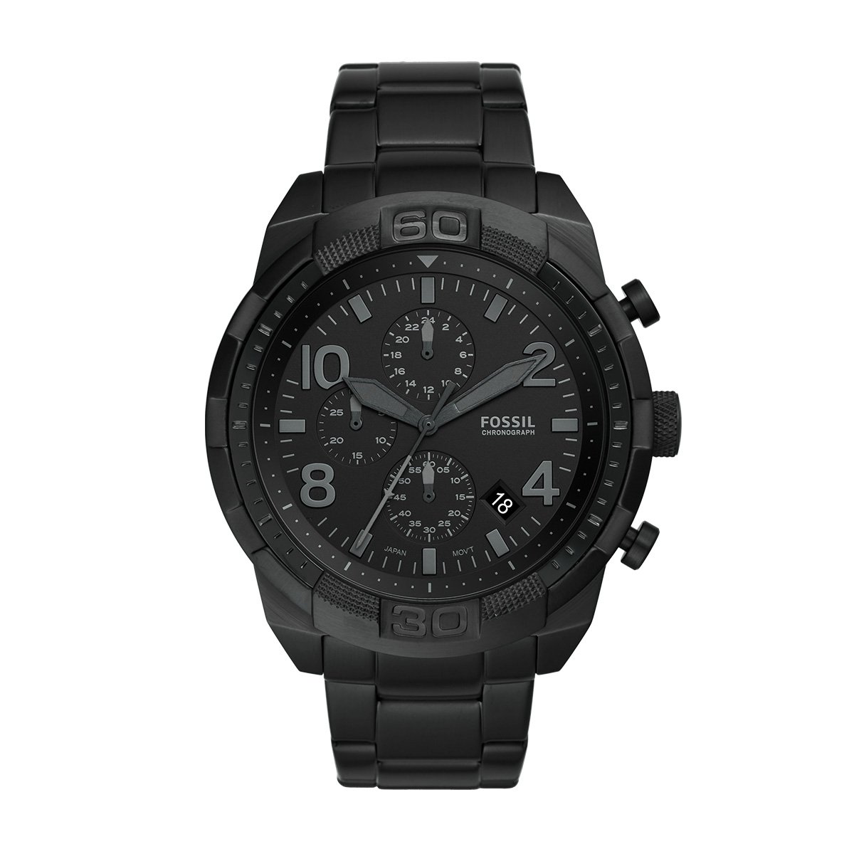 Reloj Negro para Hombre Fossil Modelo Elo Fs5712