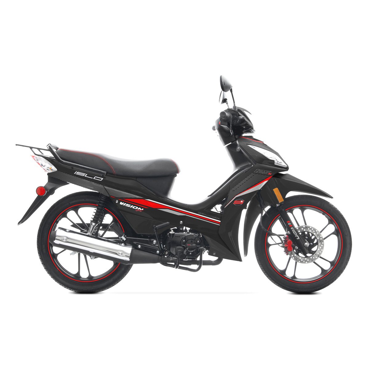 Motoneta Negra Vision S 125Cc 2020 Islo