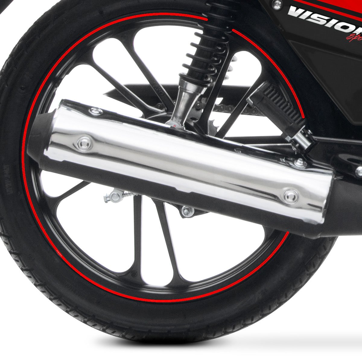 Motoneta Negra Vision S 125Cc 2020 Islo
