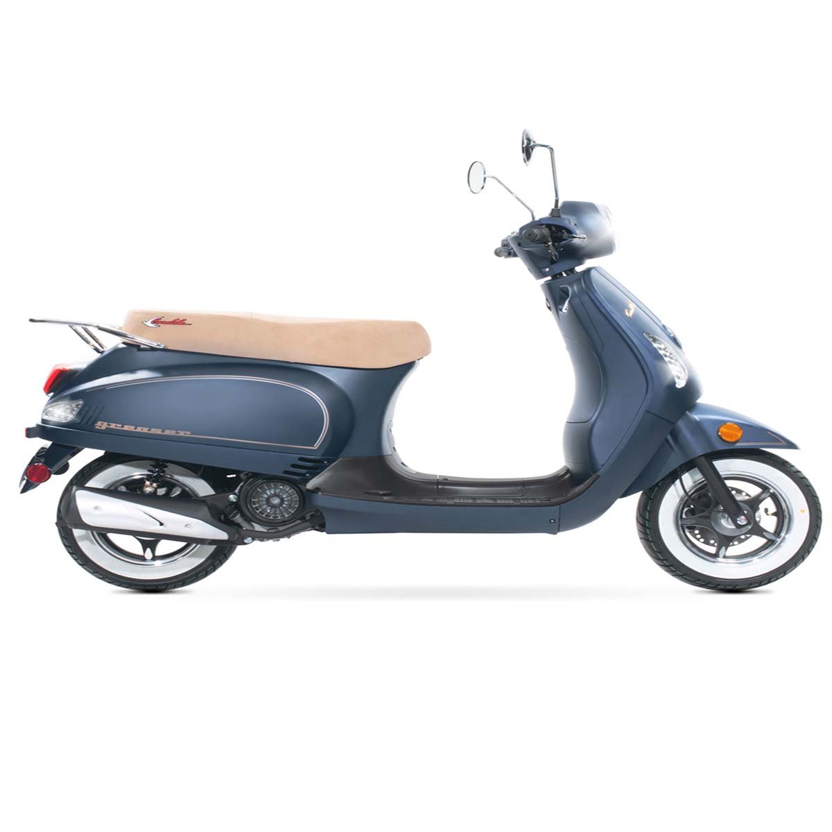 Motoneta Azul Mate Car Greaser 150Cc 2021 Carabela