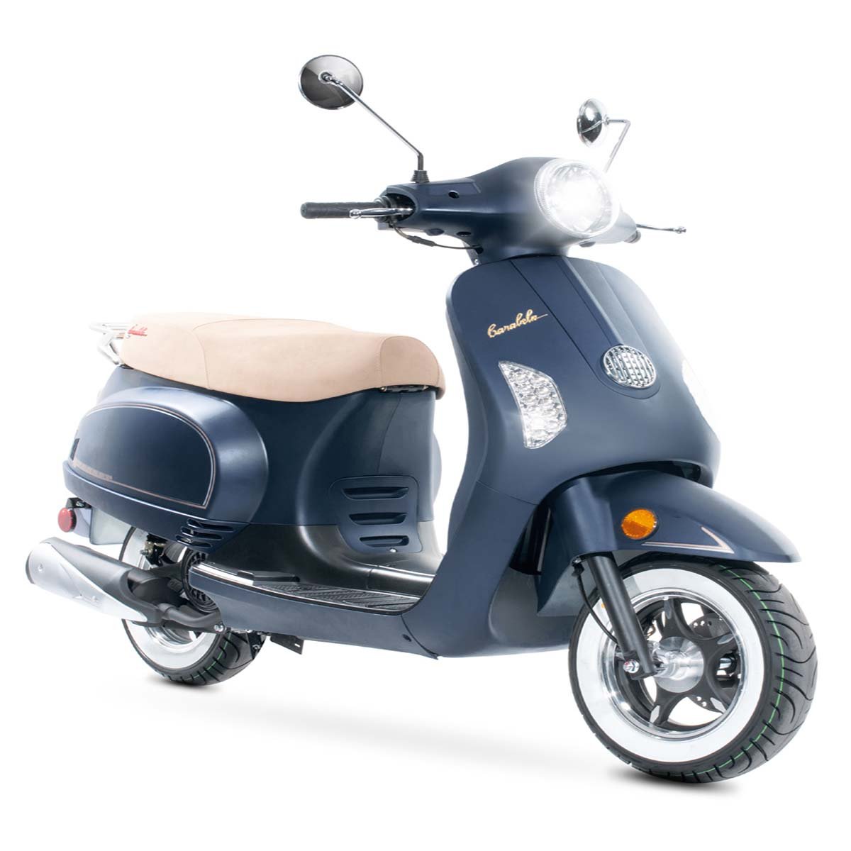 Motoneta Azul Mate Car Greaser 150Cc 2021 Carabela