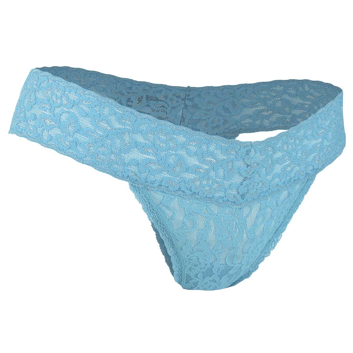 Tanga de Encaje Azul Maidenform