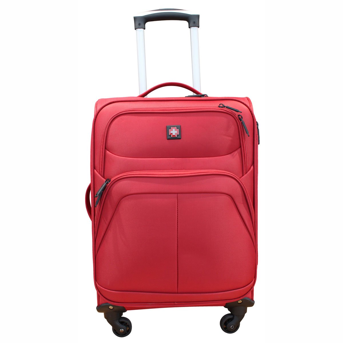 Maleta Expandible Soft Side Lemans 20" Rojo Swissbrand