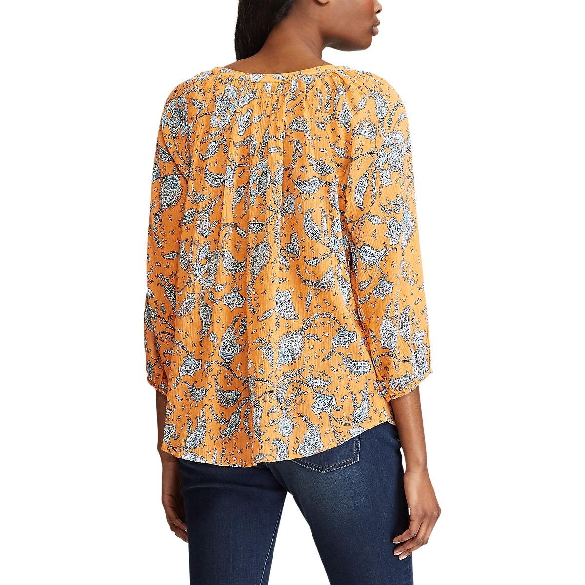 Blusa Casual Manga 3/4 Sims Chaps