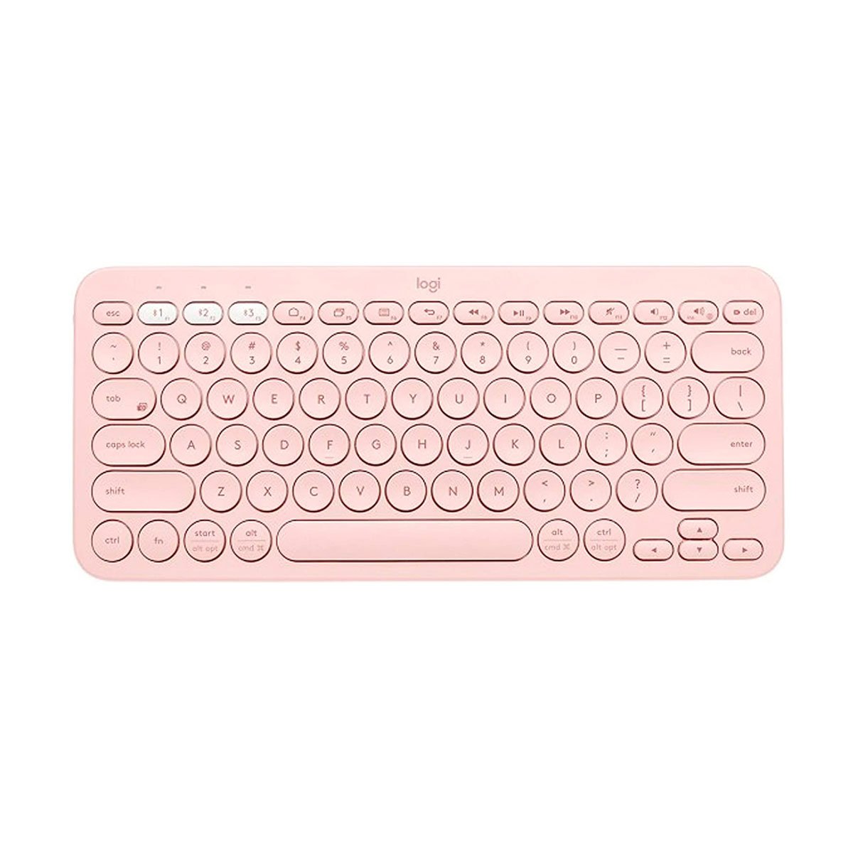 Teclado K380 Multi- Device Rosa Logitech