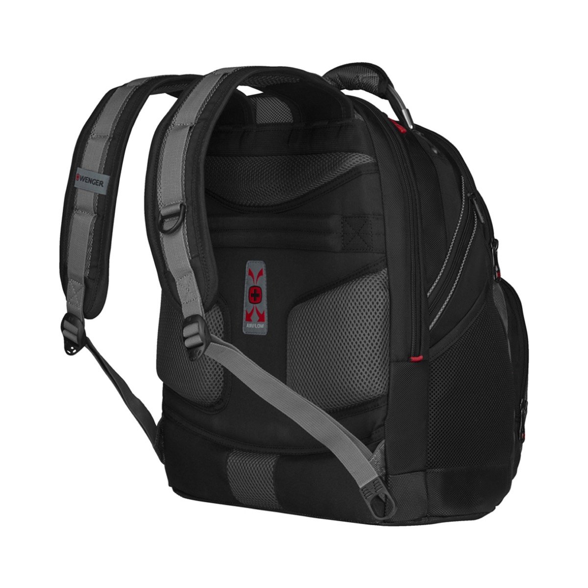Mochila Portalaptop 16" Synergy Gris- Negro Wenger