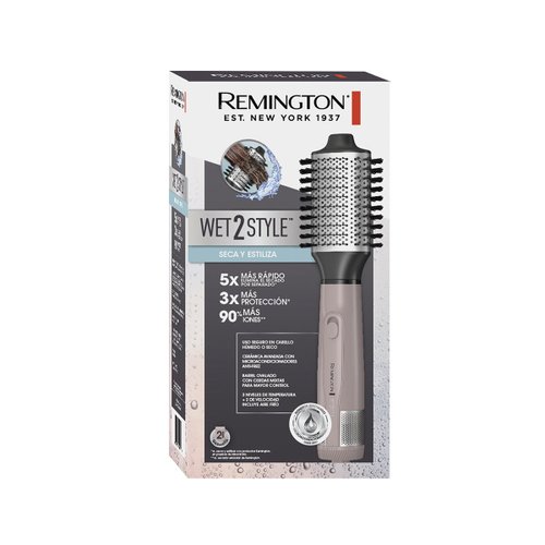 Cepillo Ovalado Remington Wet 2 Style Anti-Frizz para Cabello Mojado