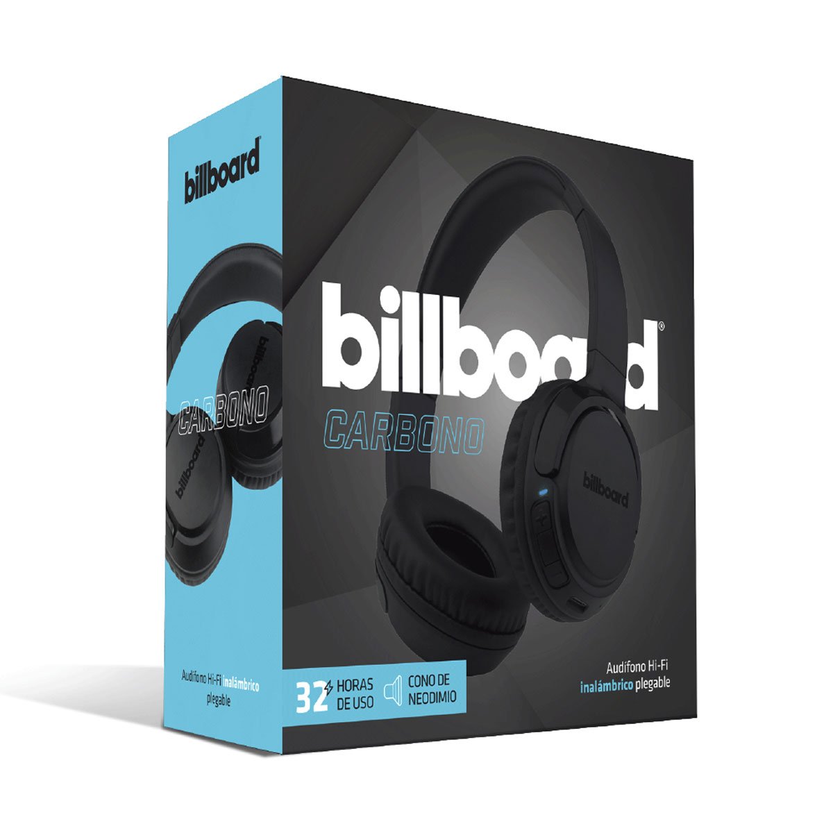 Audifonos On Ear Carbono Inalambricos N Billboard