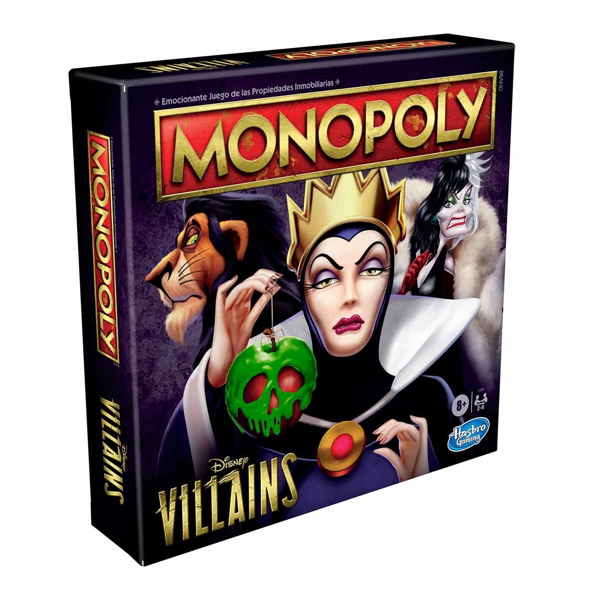 Juego de Mesa Monopoly: Disney Villains Edition