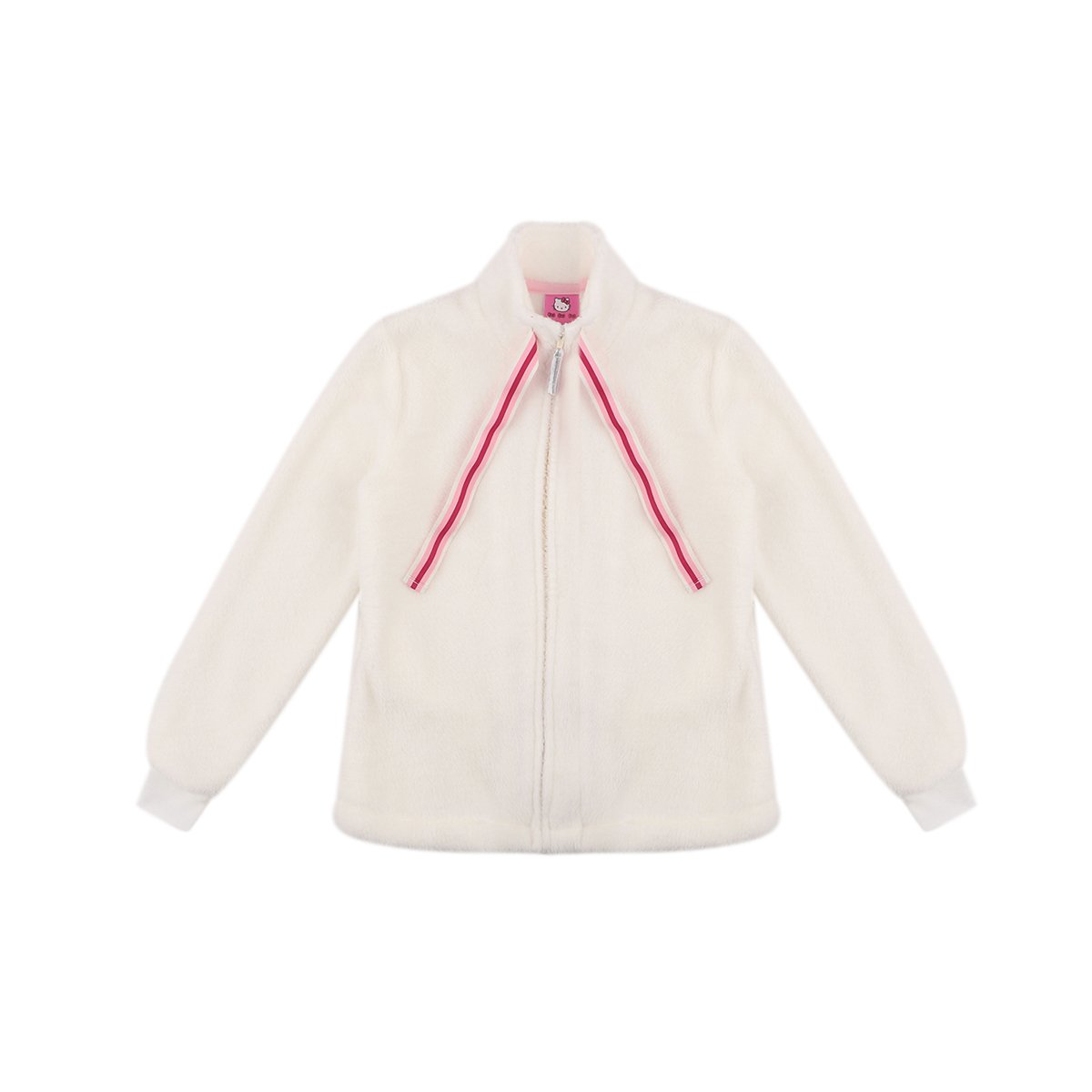 Chamarra Hueso con Bordado Hello Kitty Modelo Ch41248