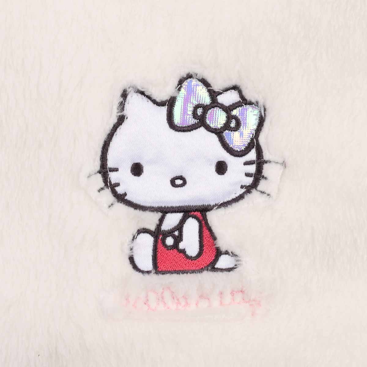 Chamarra Hueso con Bordado Hello Kitty Modelo Ch41248