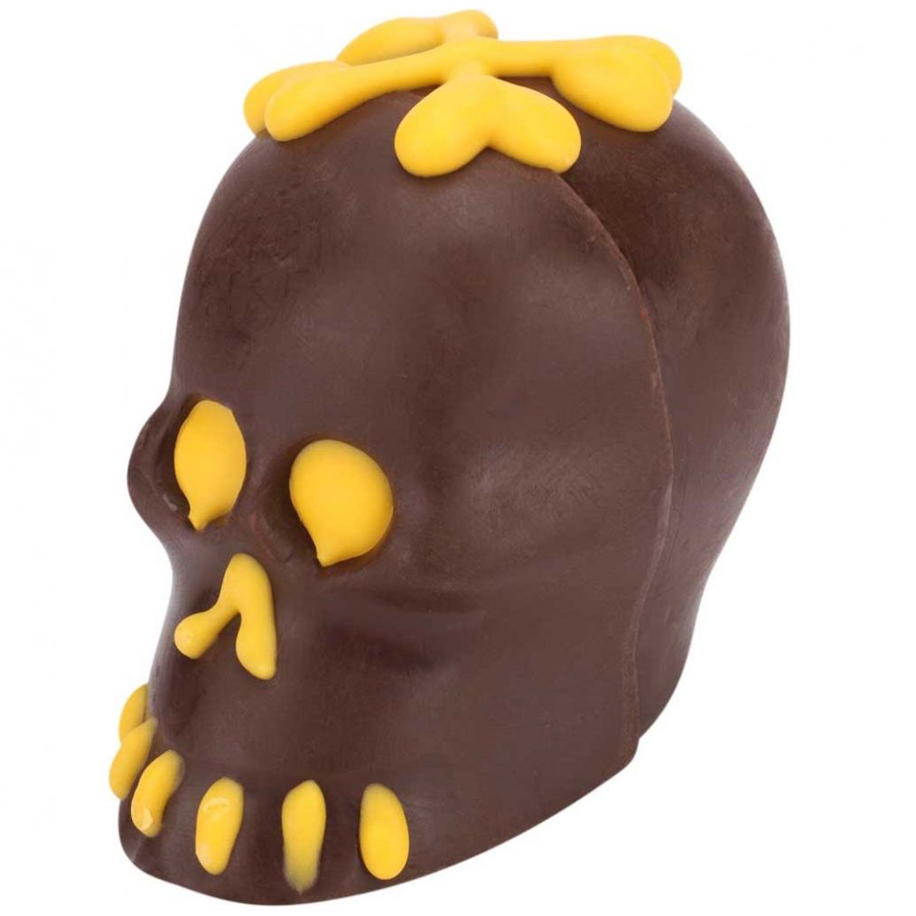 Calavera de Chocolate Obscuro 45 G