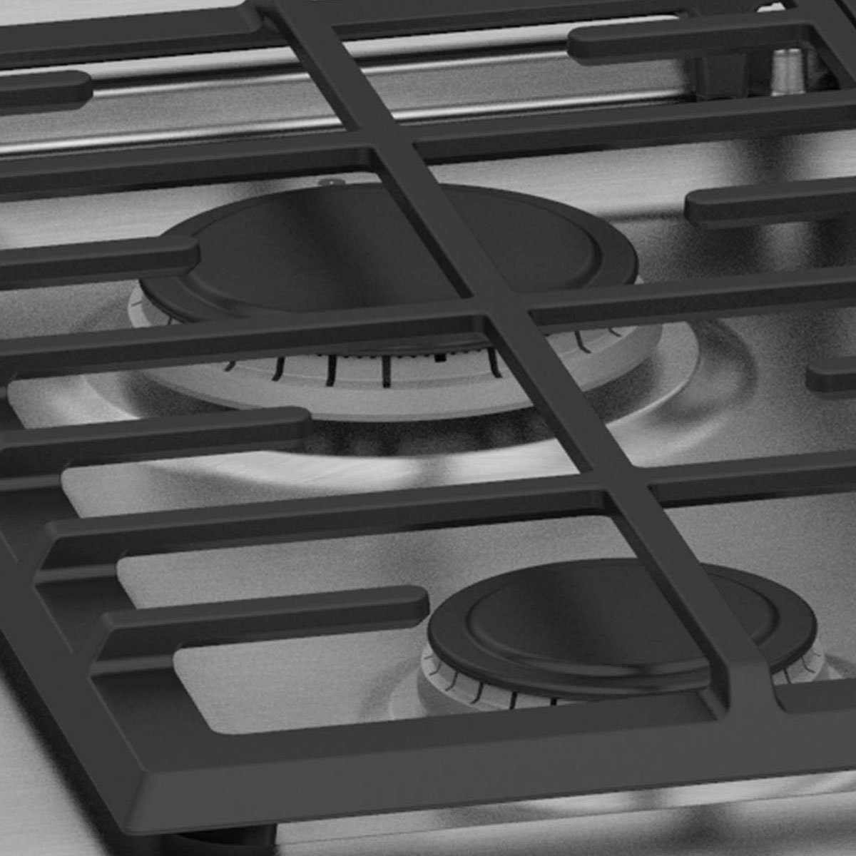 Combo Estufa Empotrable Xoc80750Ci0  de Acero Inoxidable Y Campana Cm8041Si Mabe