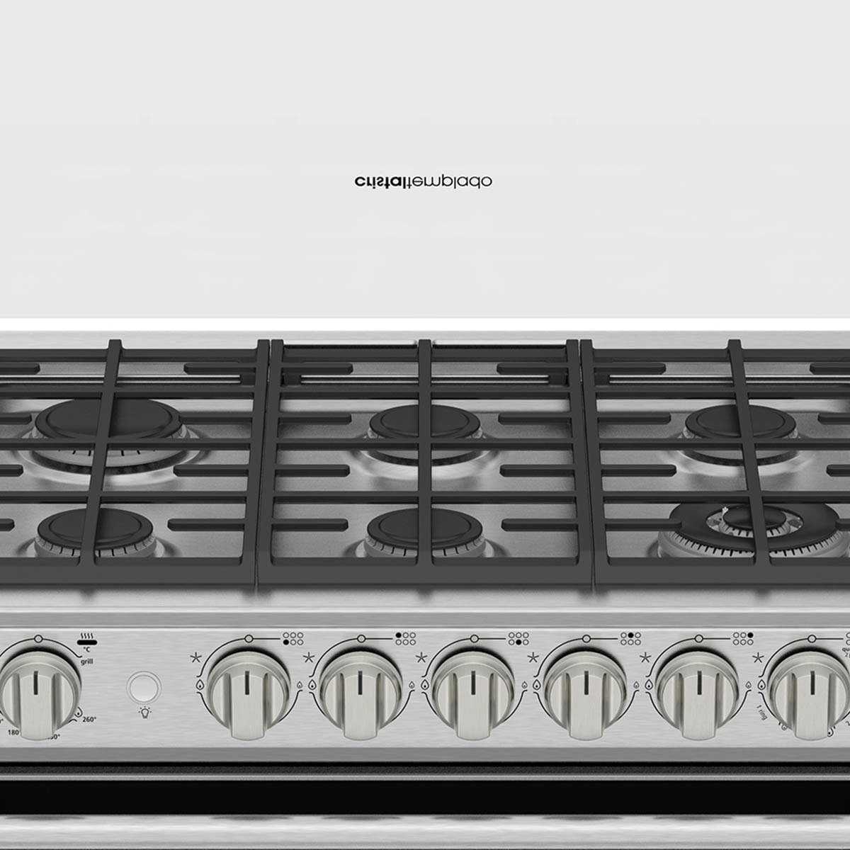 Combo Estufa Empotrable Xoc80802Ct0  de Acero Inoxidable con Campana Cm8041Si Mabe