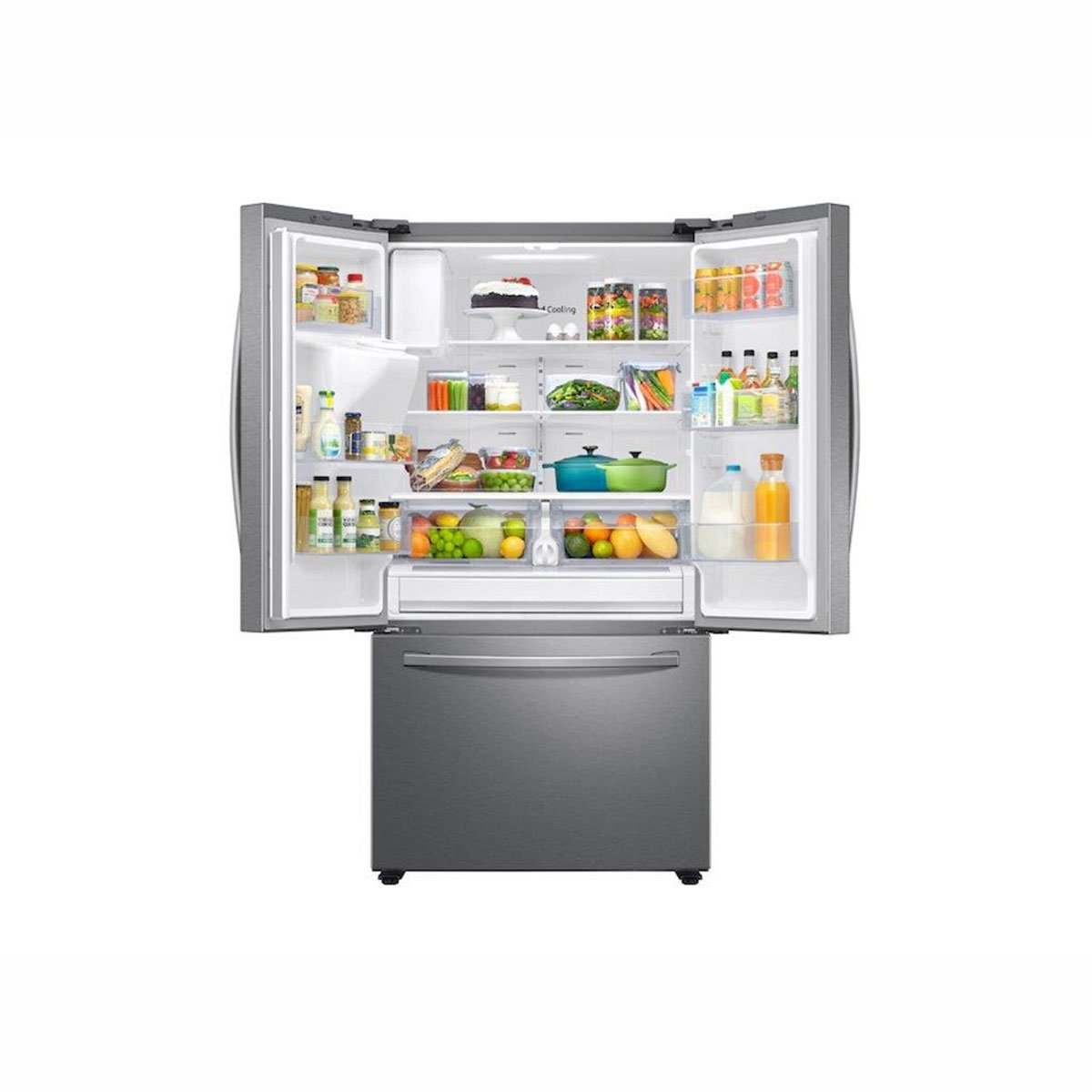 Refrigerador Samsung Fdr 27Ft Rf27T5201Sr/em Acero