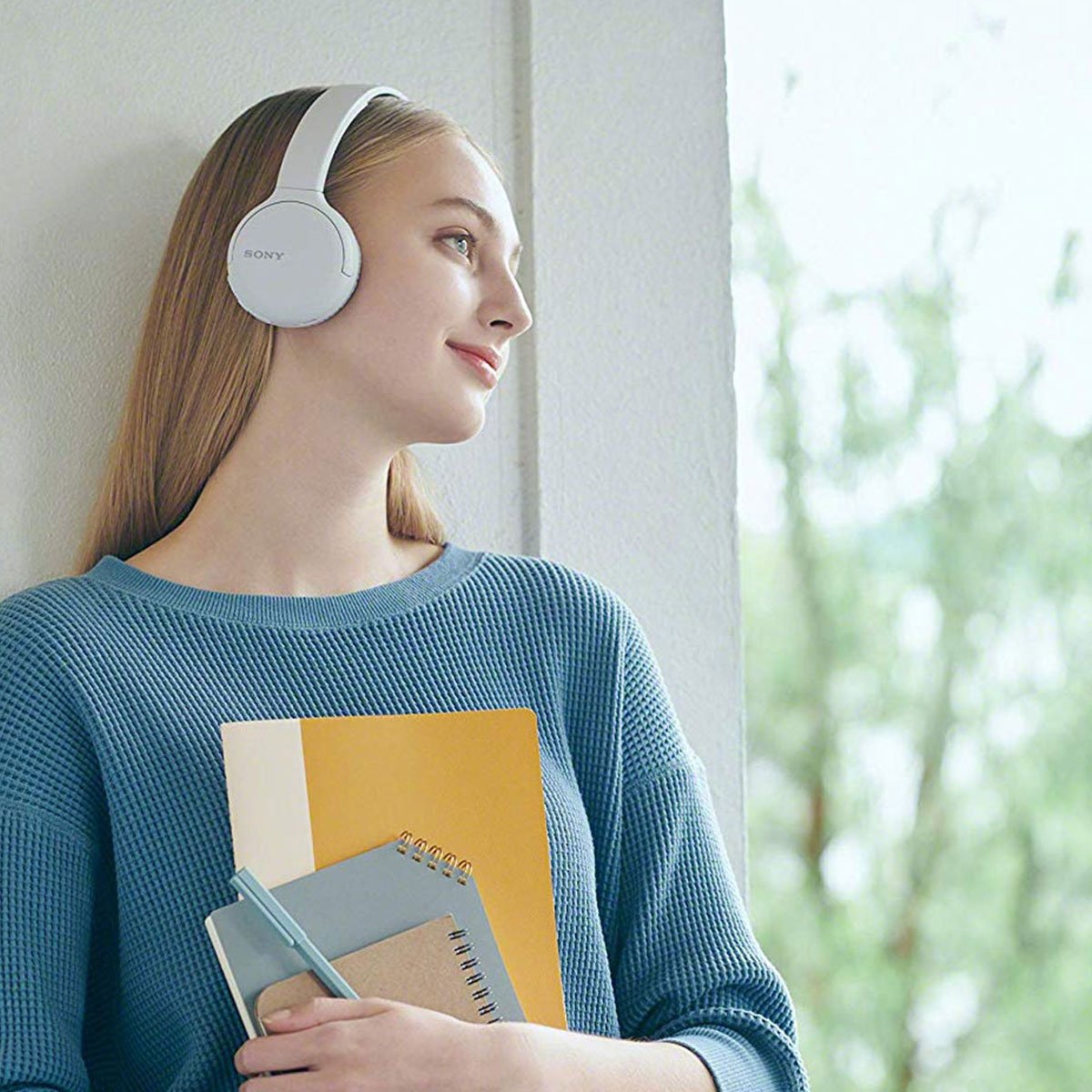 Audífonos On Ear Inalámbricos Whch510 Blanco Sony