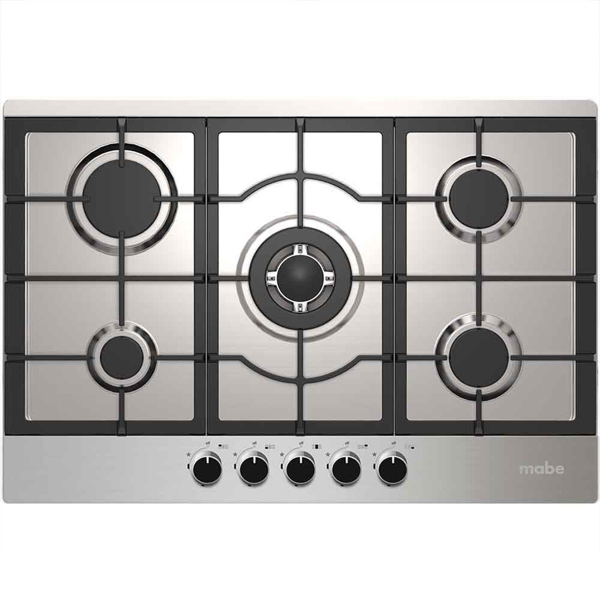 Parrilla de Empotre 76 Cm Inoxidable Mabe