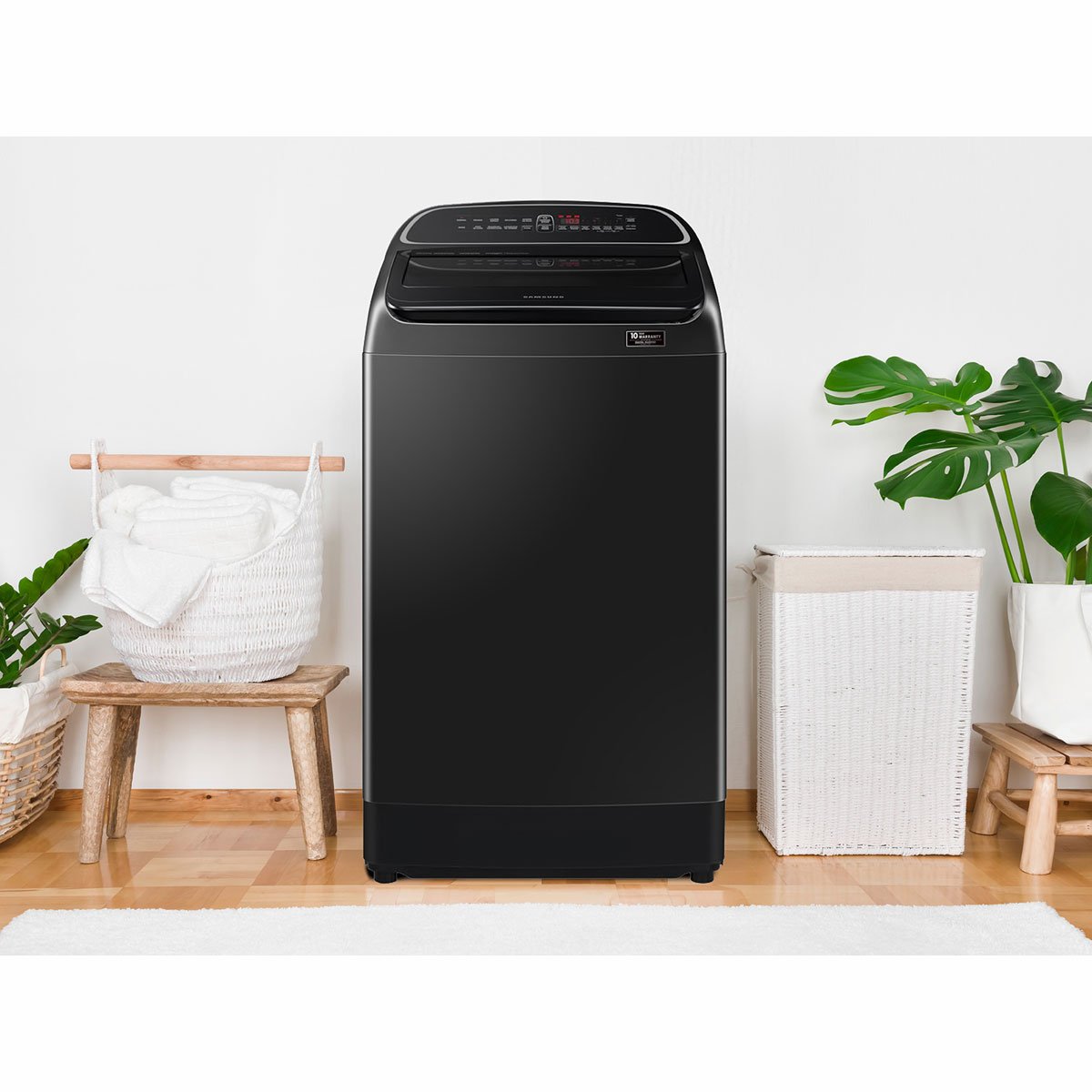 Lavadora Superior Dit Samsung 19 Kg Negra Wa19T6260Bv/ax