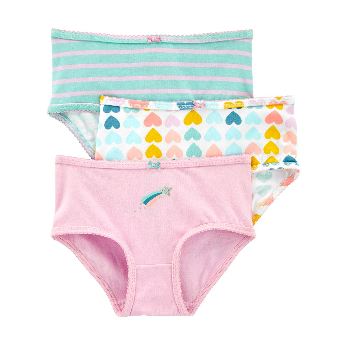 Set  de 3 Calzones para Niña Carters Modelo 3J281810