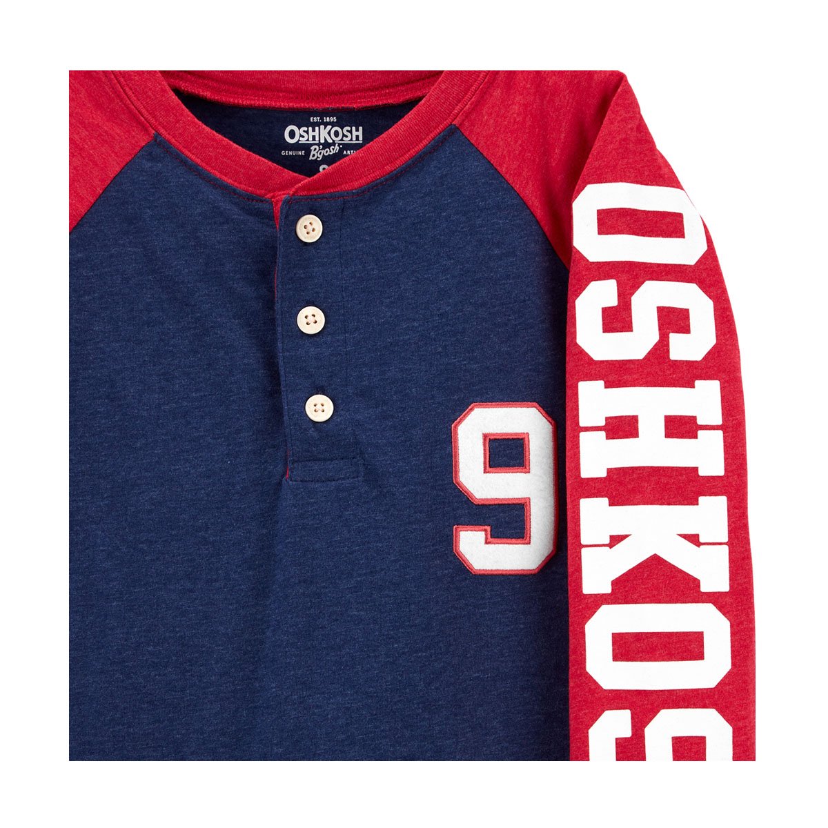 Playera Azul Marino Combinado para Niño Osh Kosh Modelo 3I990111