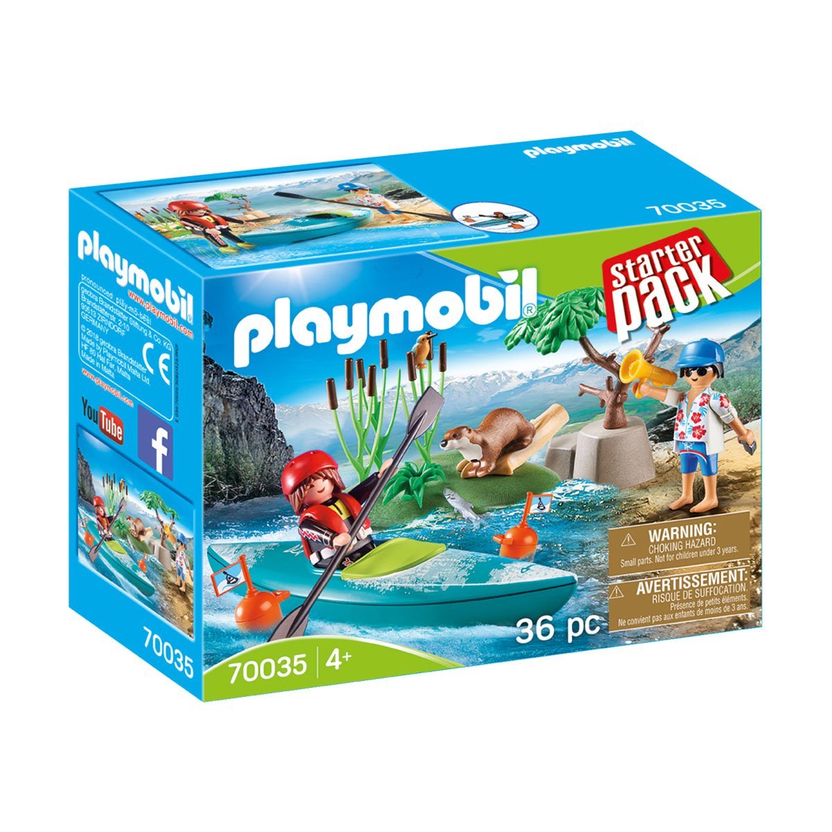 Starterpack Aventura en Canoa Playmobil