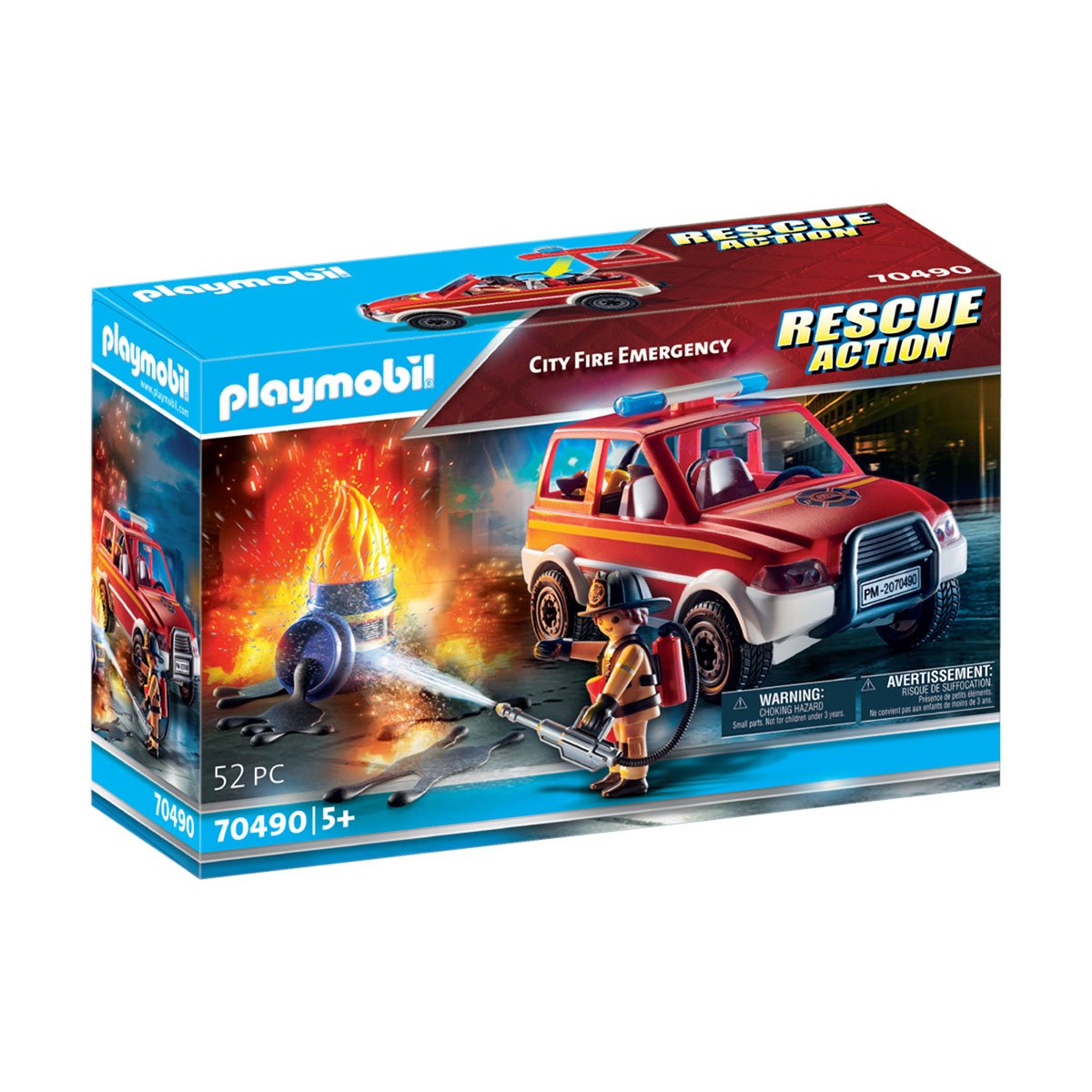 Playmobil Llavero Servicio de Emergencia