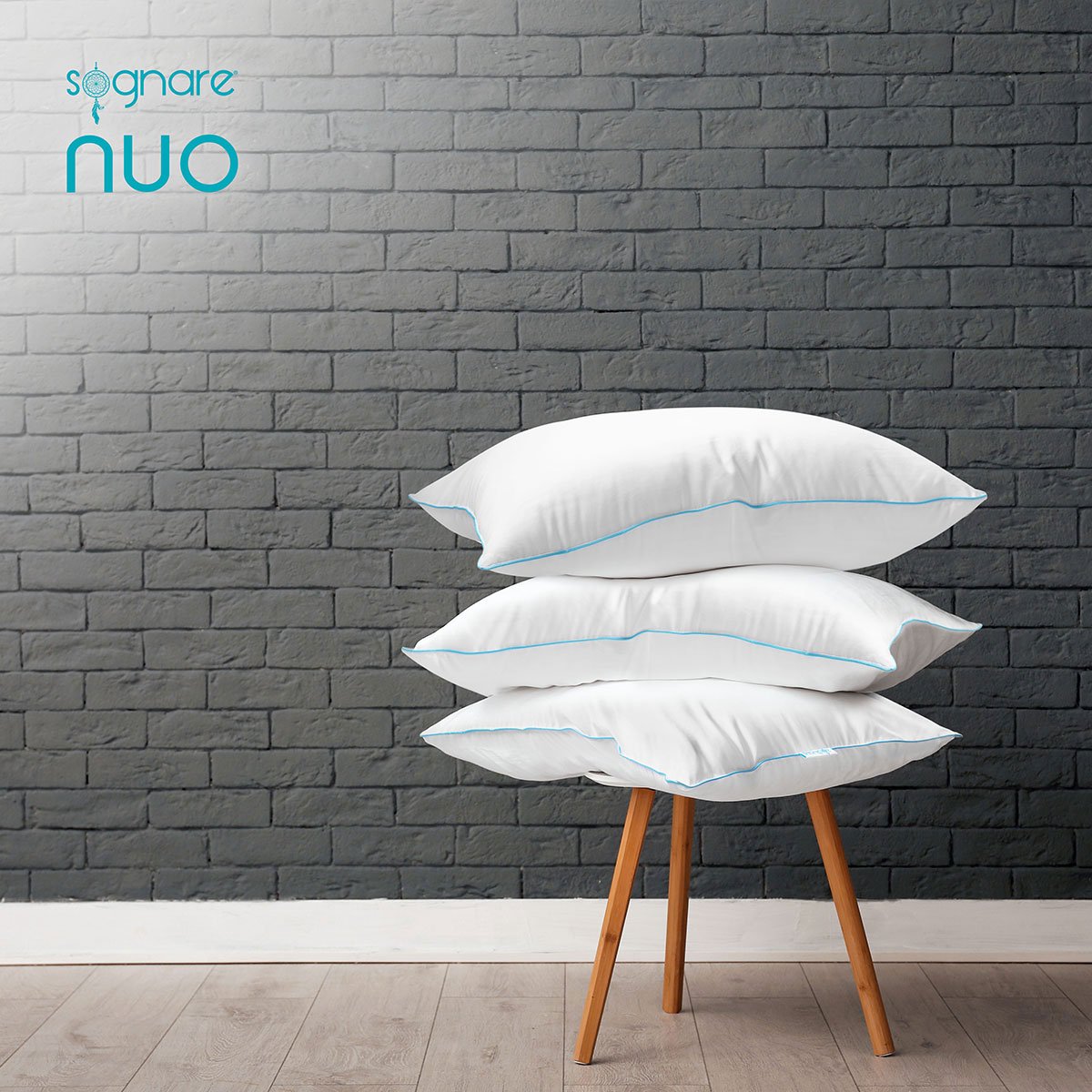 Almohada Sognare Nuo 4 Pack Estándar