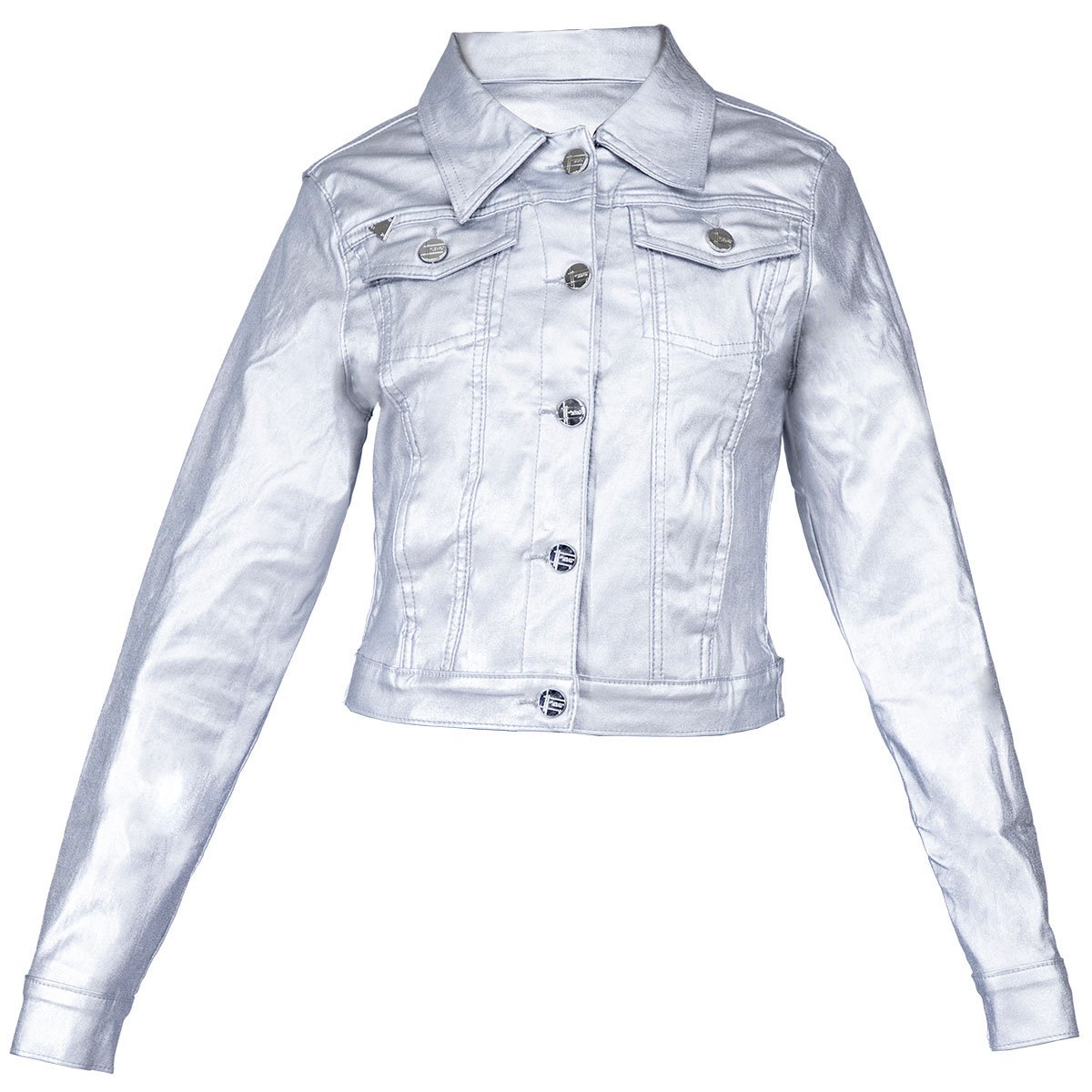 Chamarra Plastificada con Botones Ciclon Jeans