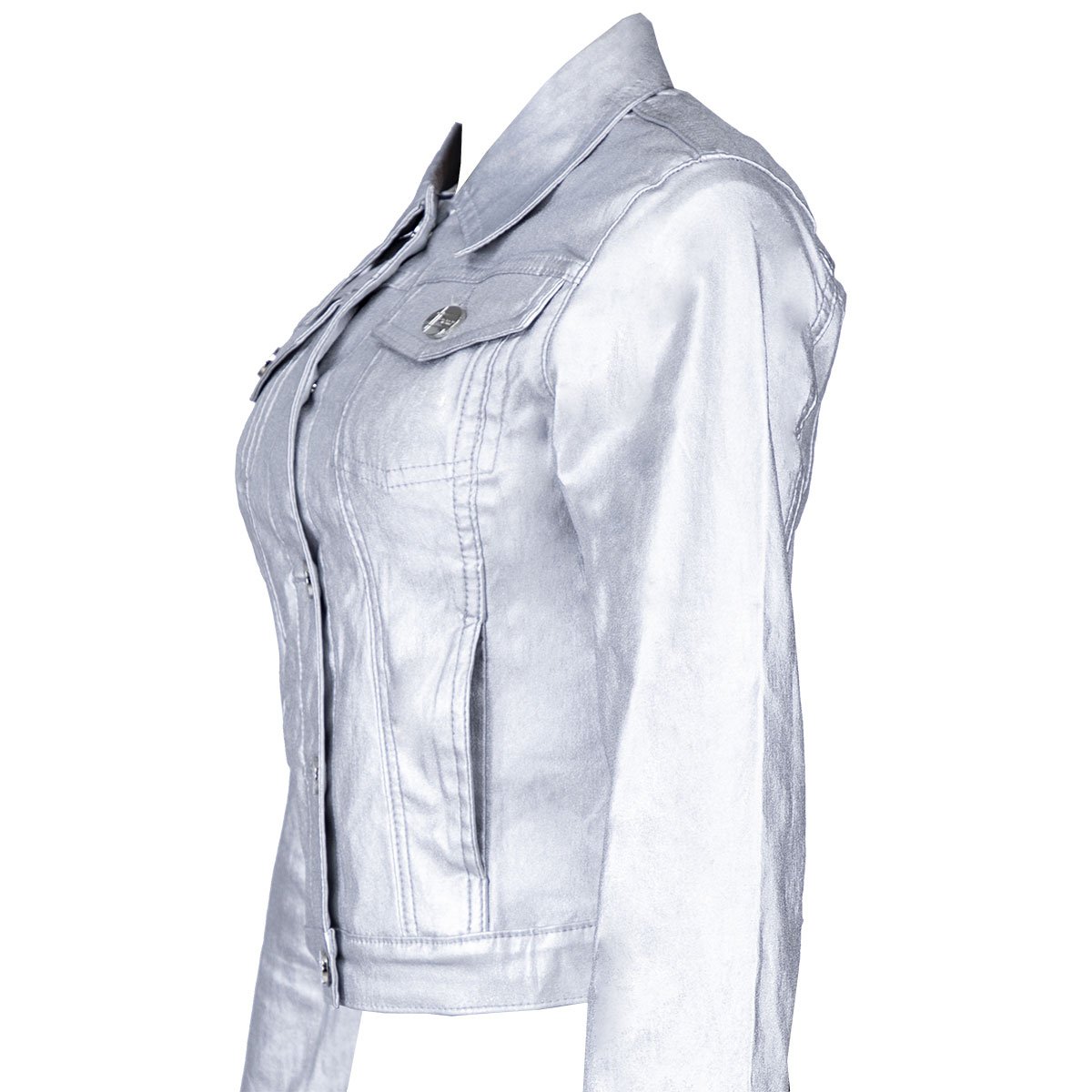 Chamarra Plastificada con Botones Ciclon Jeans