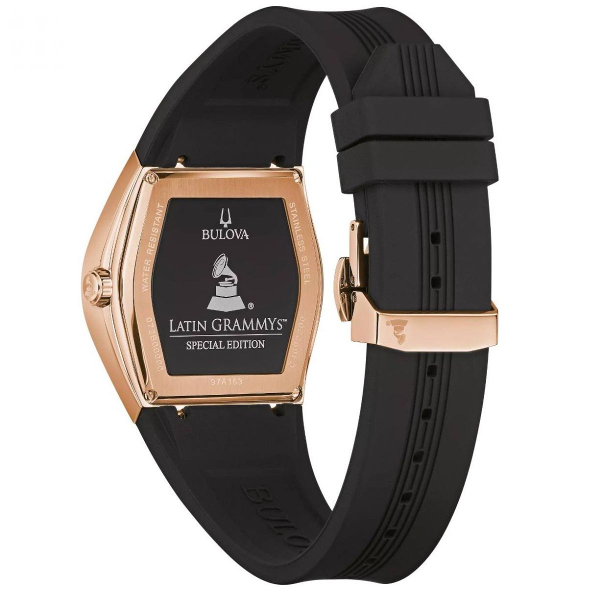 Reloj Bulova Negro para Hombre Modelo Elo 97A163