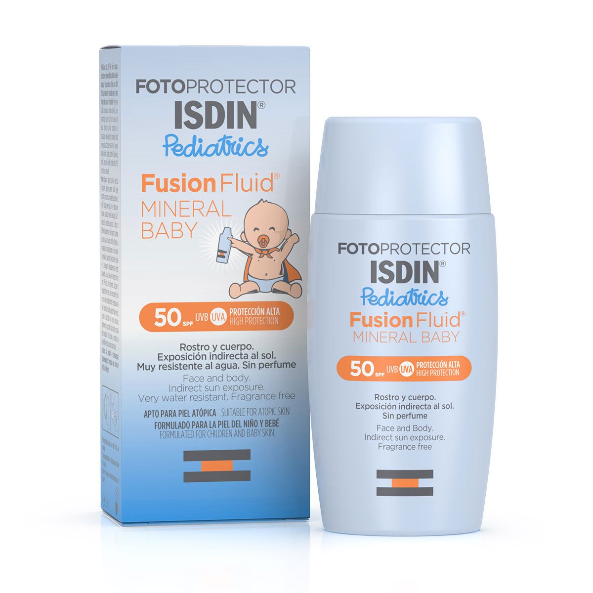 Fotoprotector Isdin 50 Mineral Baby Ped50Ml