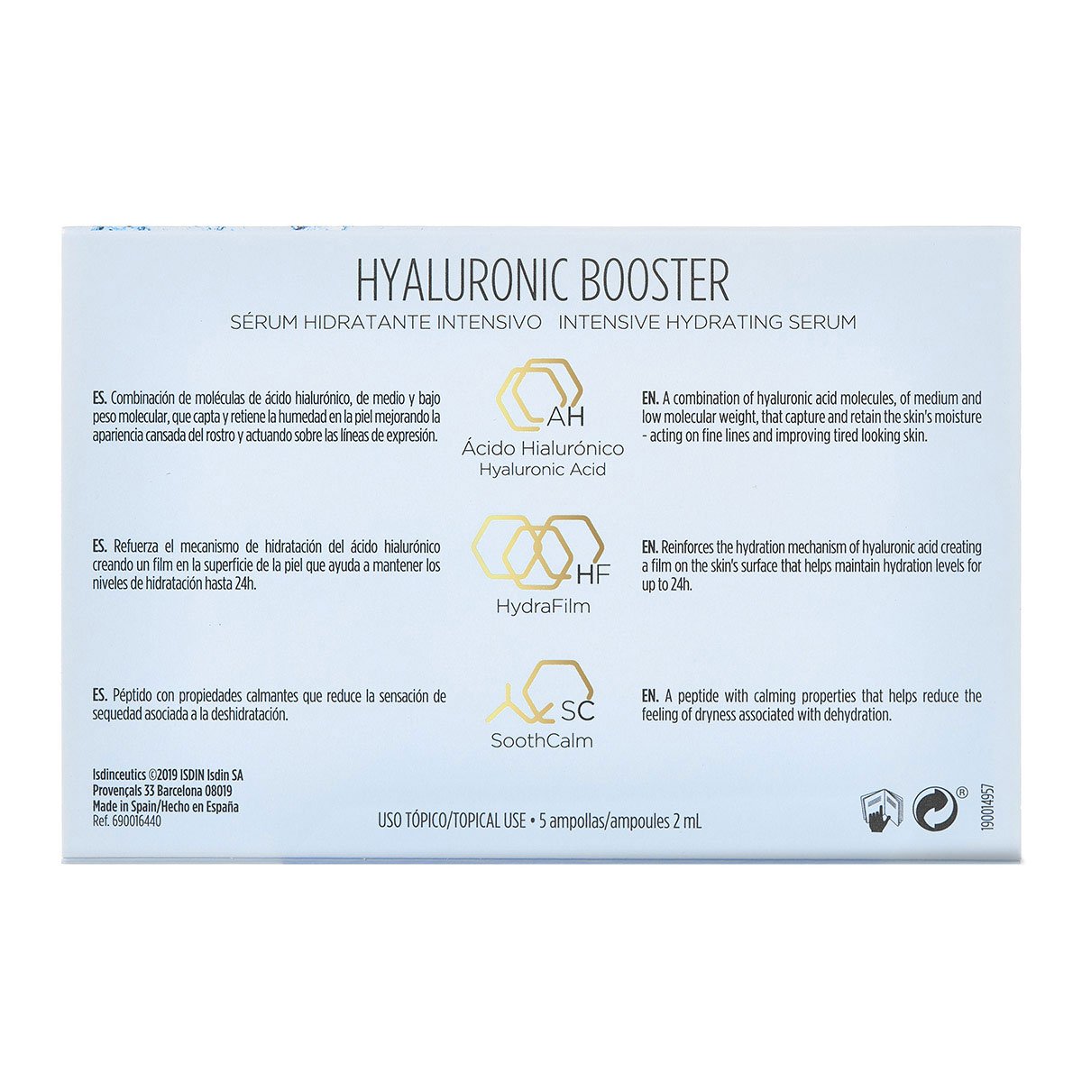 Isdinceutics Hyaluronic Booster 5Amp