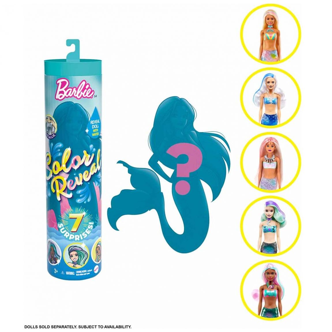 Barbie Color Reveal Sirena
