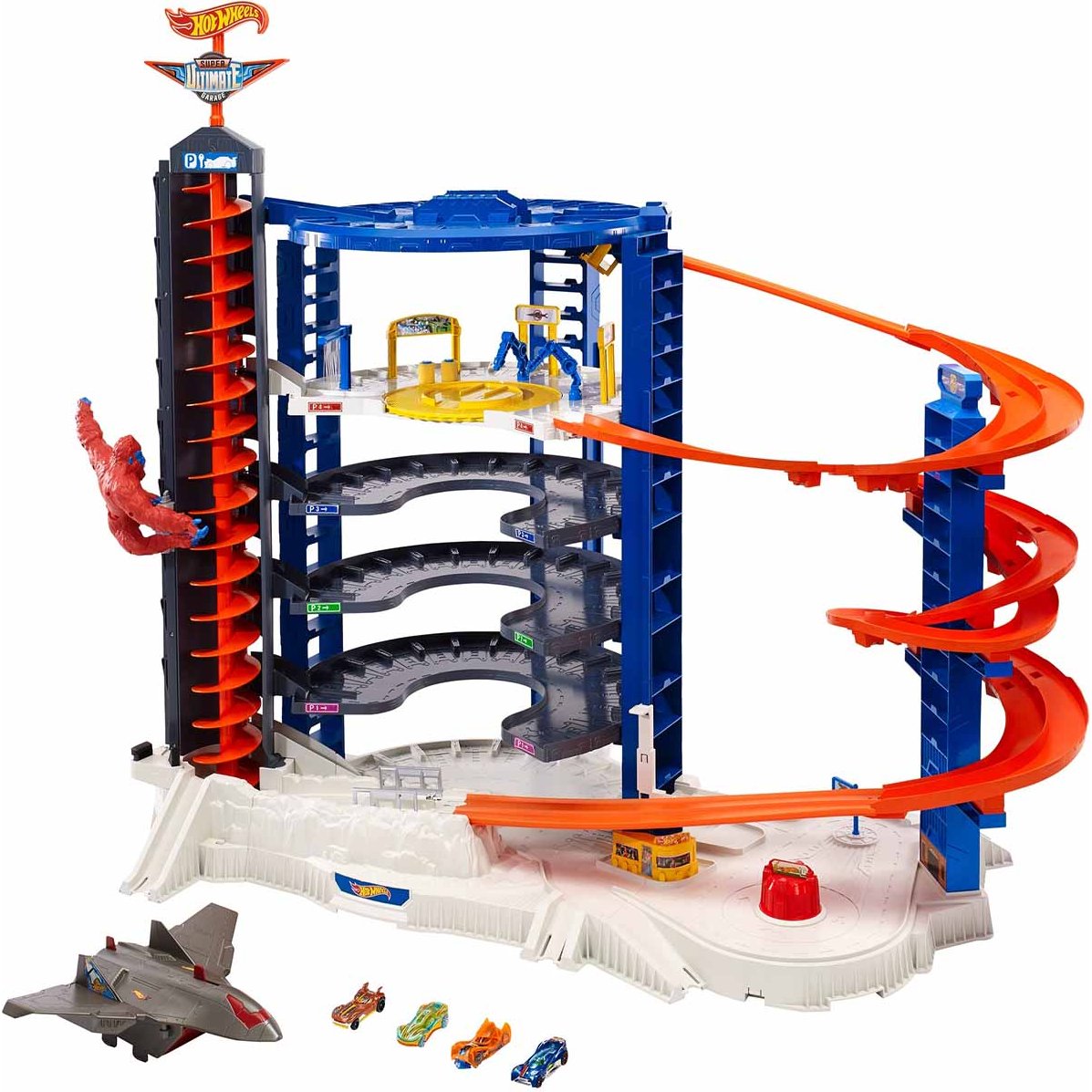 Pista de Juguete Super Ultimate Garage Hot Wheels City