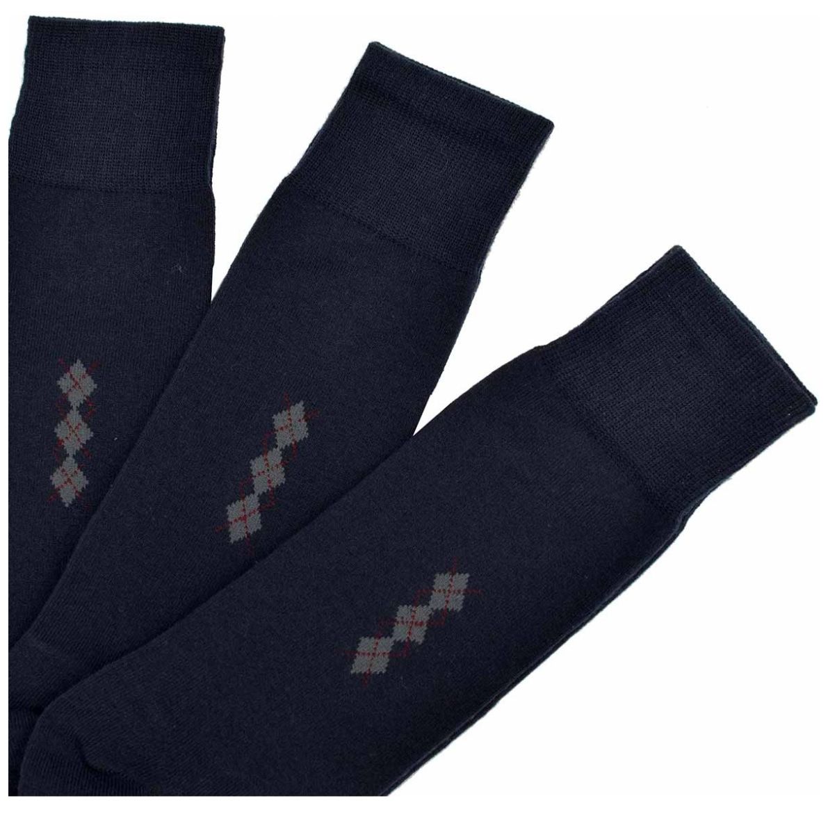 Paquete con 3 Calcetines para Hombre Perry Ellis Modelo Elo 2245 a