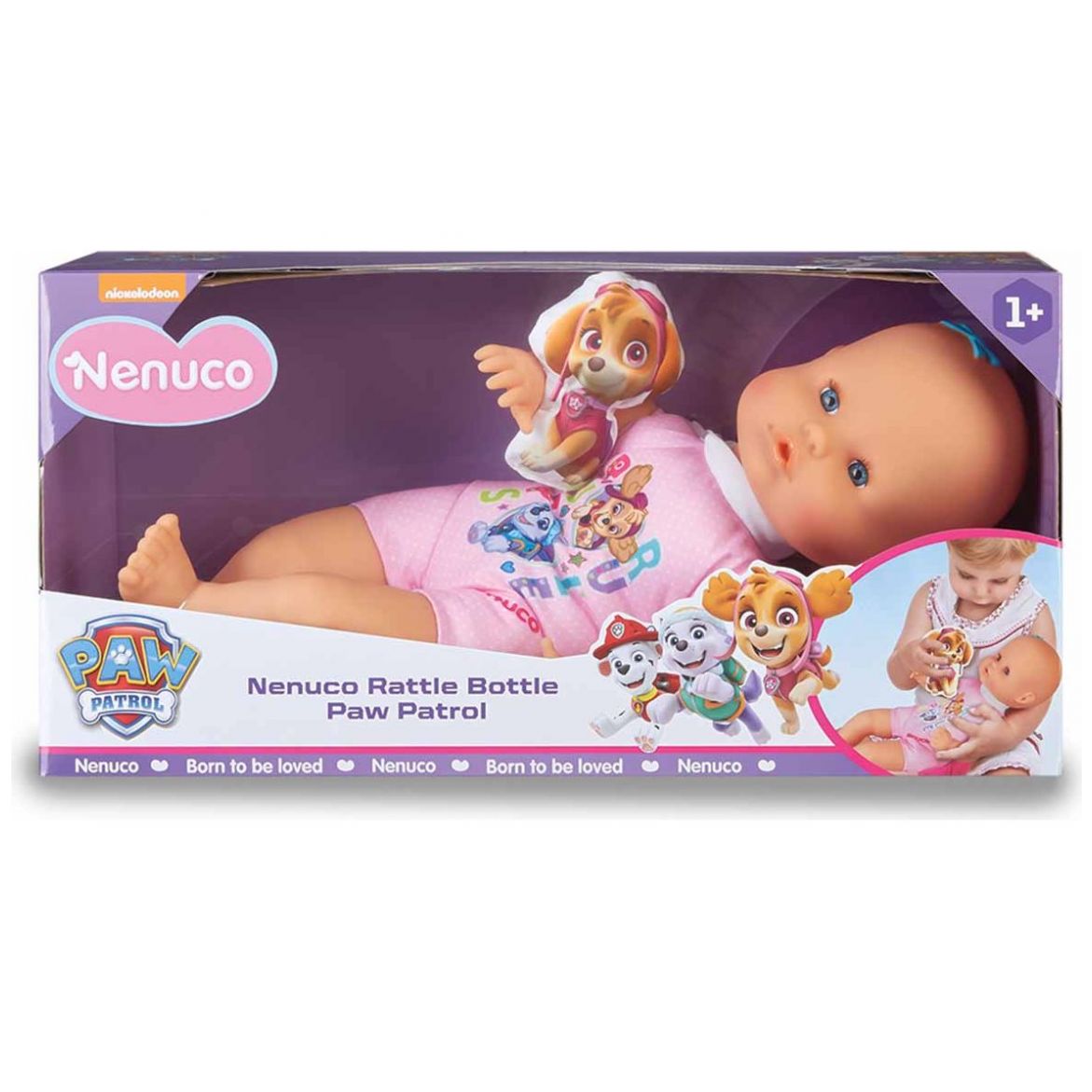 Nenuco Biberón Y Sonajero Paw Patrol
