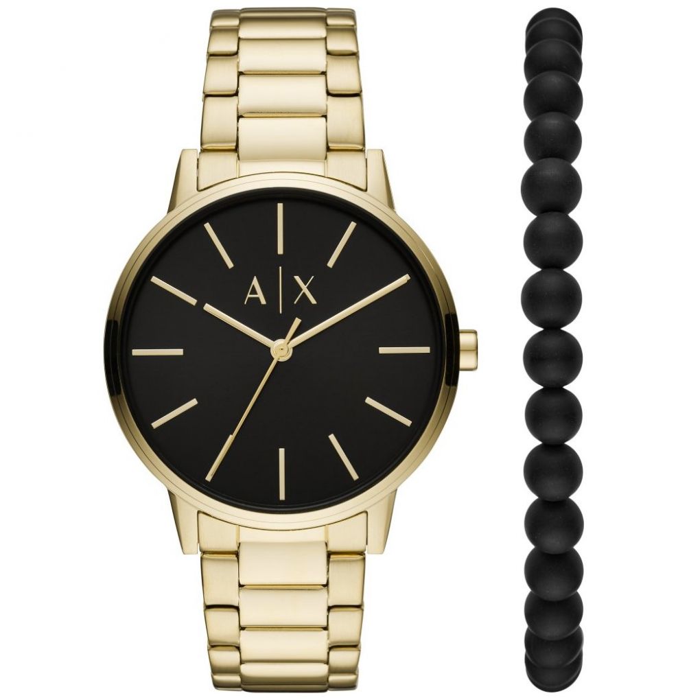 Set Reloj Y Pulsera Armani Exchange Modelo Ax7119 para Hombre