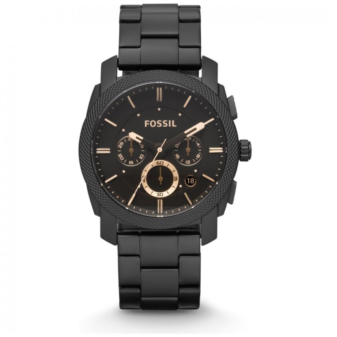 fossil reloj negro