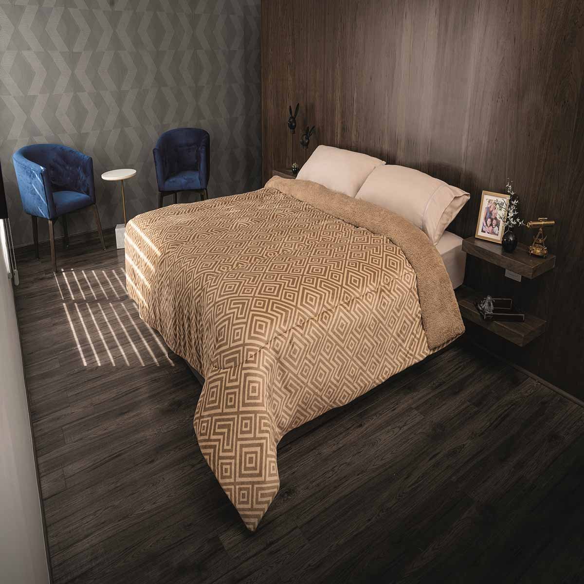 Cobertor Montecarlo Borrega Dormireal - Mega King Size