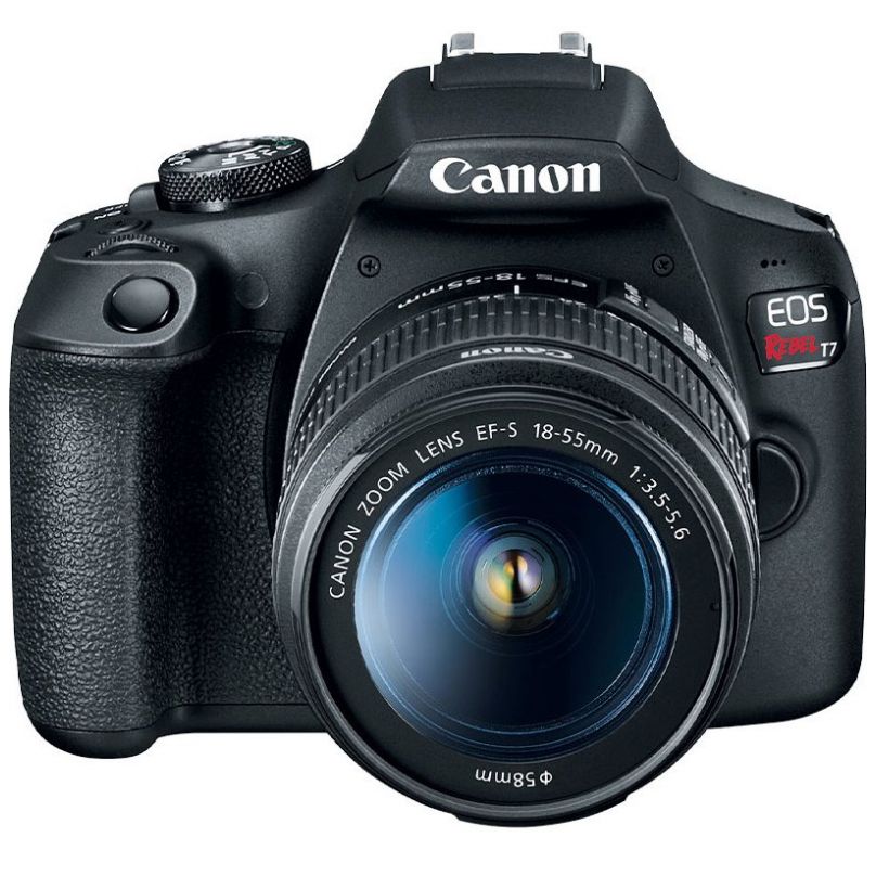 Kit Cámara Canon T7 18-55 + Ef 75-300 + Estuche