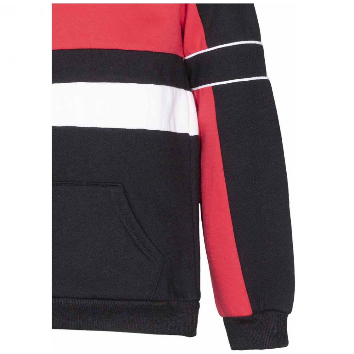 Sudadera Cerrada con Capucha Negra para Niño Studio si Modelo Y1097N