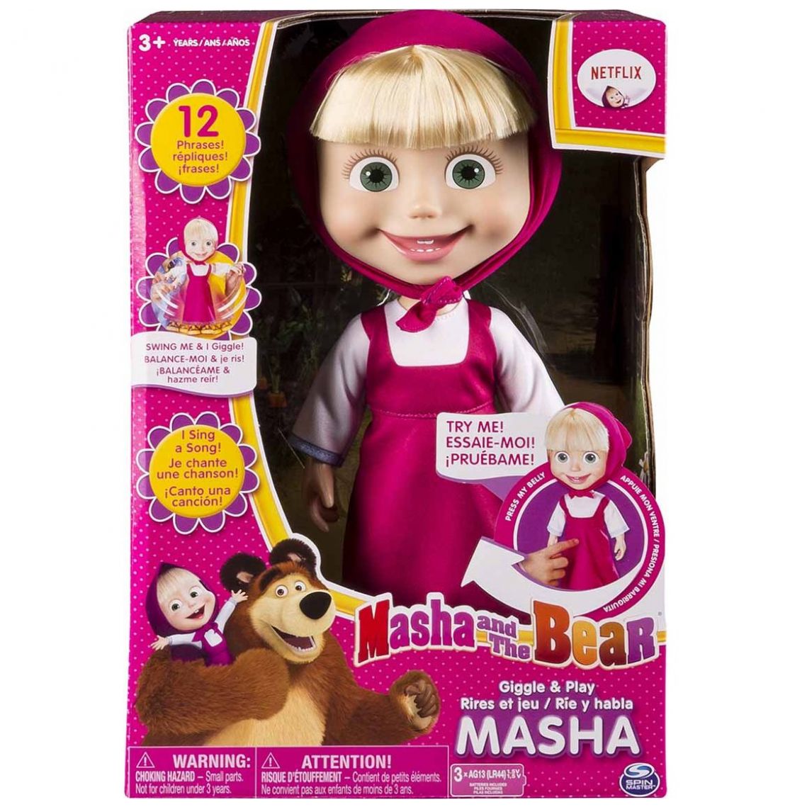 Masha Interactiva Nuevos Sonidos Spin Master