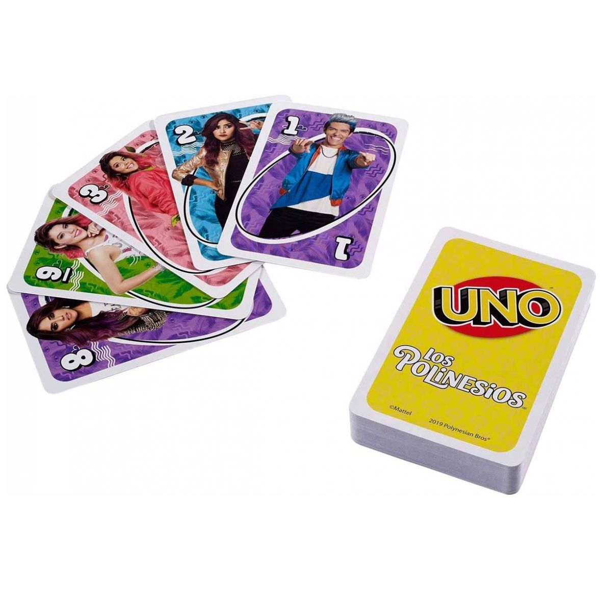 Juego de Cartas uno los Polinesios