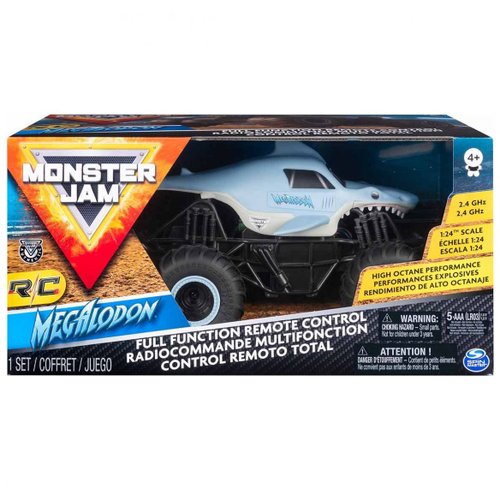 Monster Jam Rc 1:24 Megalodon Spin Master