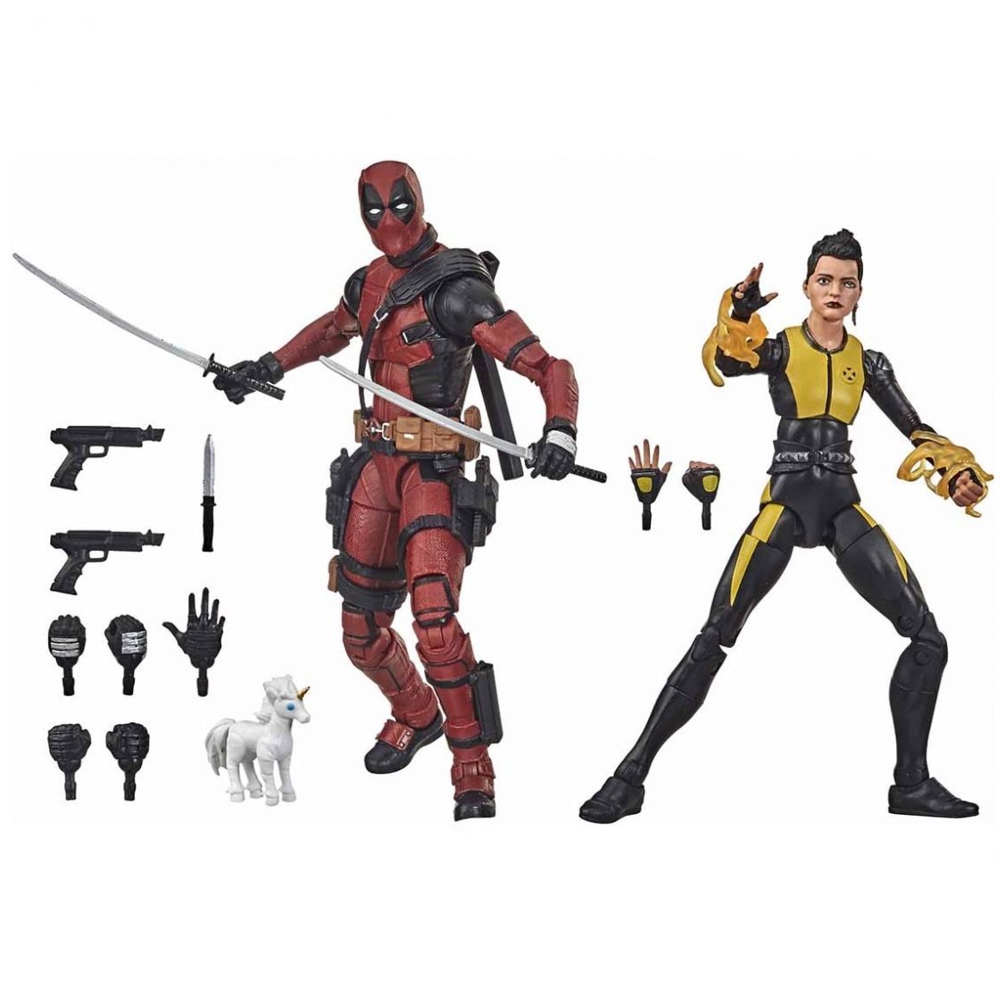 Legends Series Deadpool Y Negasonic Teenage Warhead Hasbro Marvel